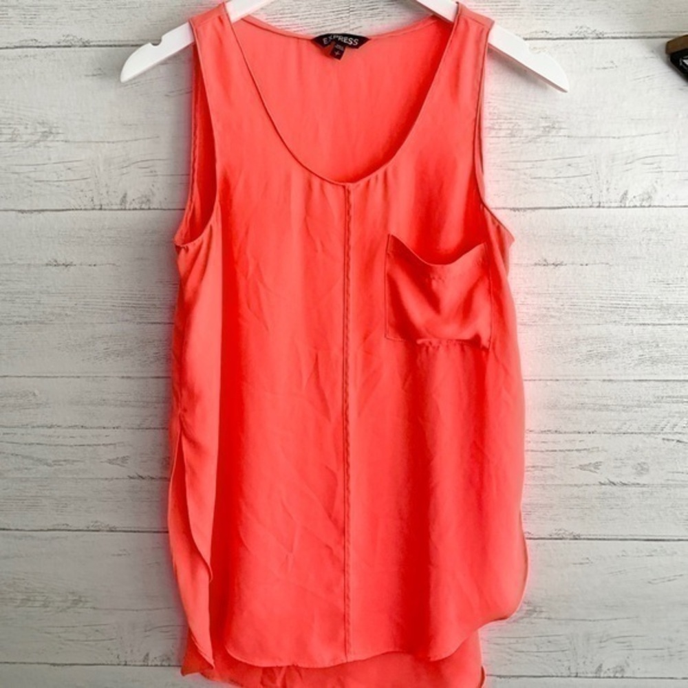Express Bright Orange Tank Top